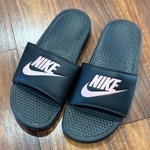 Nike black Slide Sandals women size 11